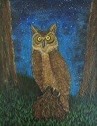 Great Horned Owl Listening