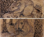 Woodland Mouse and Squirrel